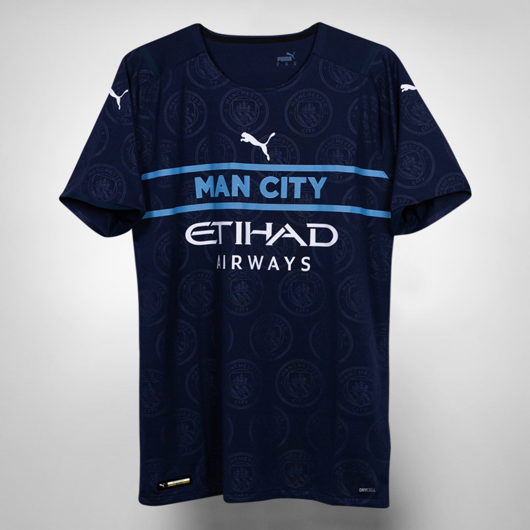 2021-2022 Manchester City Puma Player Spec Third Shirt #8 Gundogan
