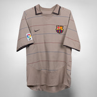 2003-2004 FC Barcelona Nike Away Shirt #10 Ronaldinho