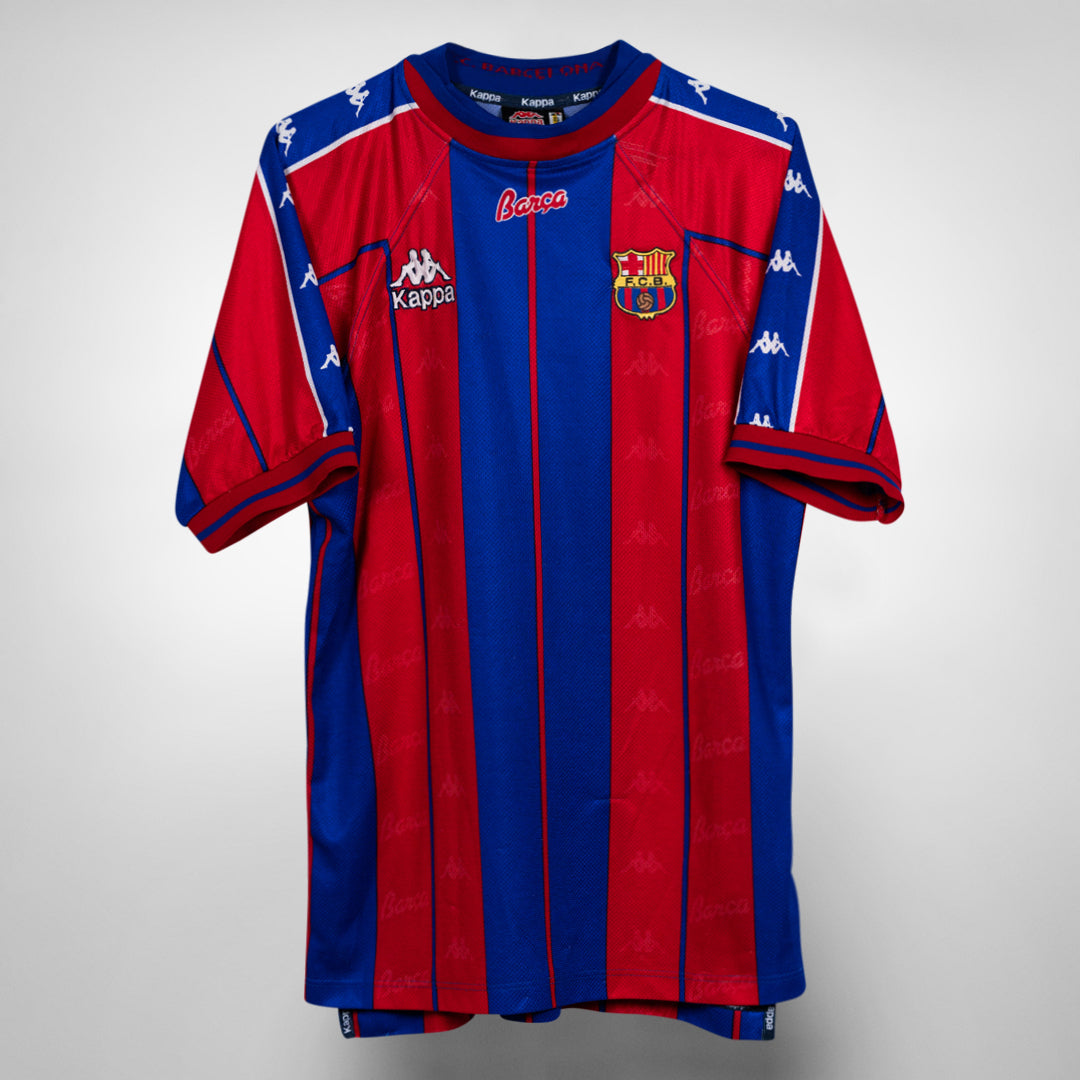 1997-1998 Barcelona Kappa Home Shirt