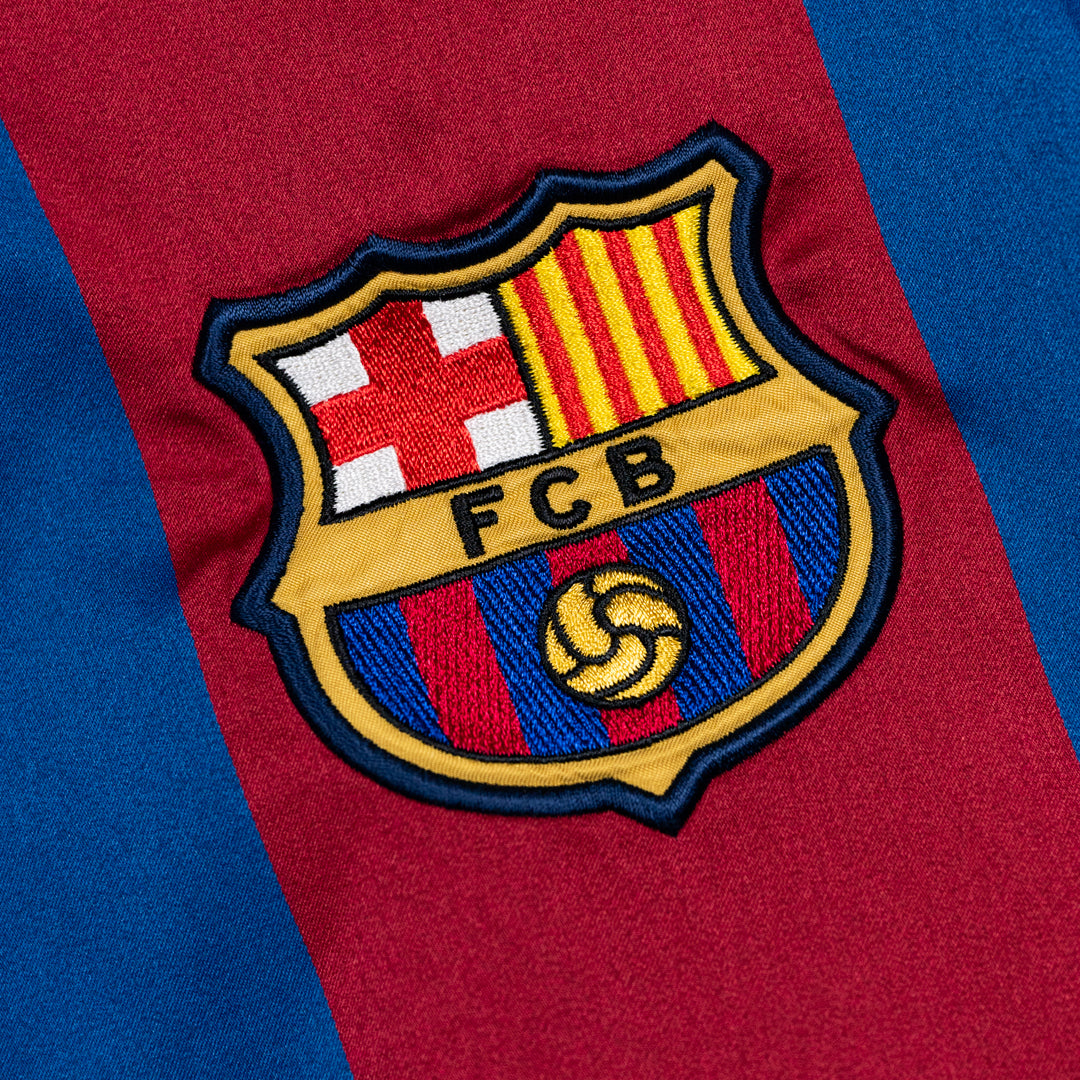 2005-2006 Barcelona Nike Home Shirt #30 Messi