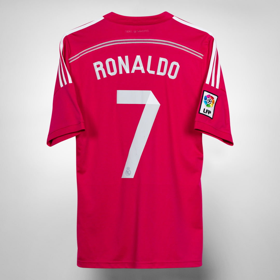 2014-2015 Real Madrid Adidas Away Shirt #7 Ronaldo