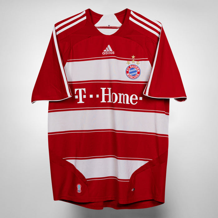 2007-2009 Bayern Munich Adidas Home Shirt #7 Ribery