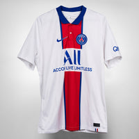 2020-2021 PSG Paris Saint Germain Nike Away Shirt #7 Mbappe
