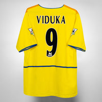 2002-2003 Leeds United Nike Away Shirt #9 Mark Viduka