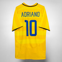 2003-2004 Inter Milan Nike Away Shirt #10 Adriano