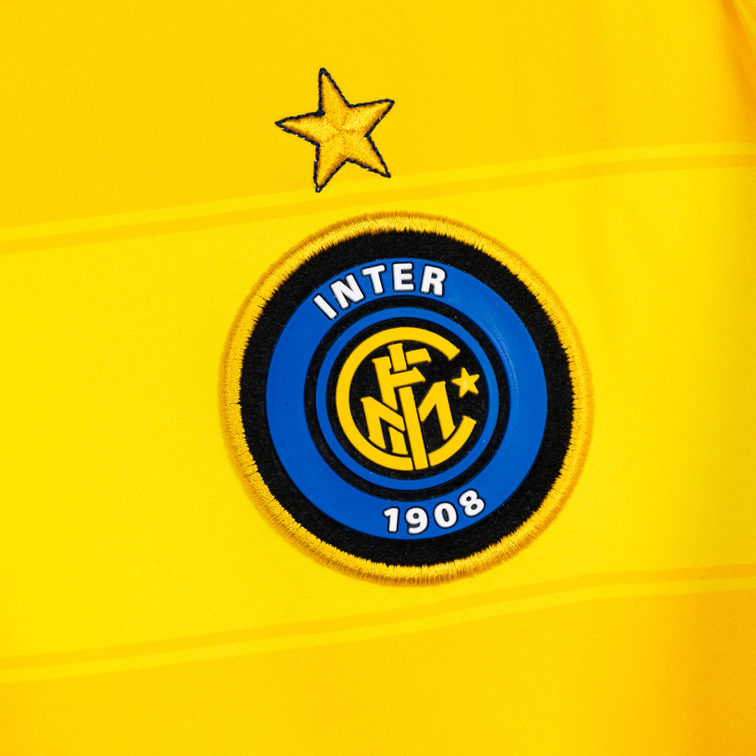 2003-2004 Inter Milan Nike Away Shirt #10 Adriano