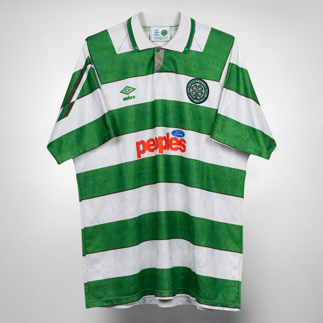 1991-1992 Celtic Umbro Home Shirt