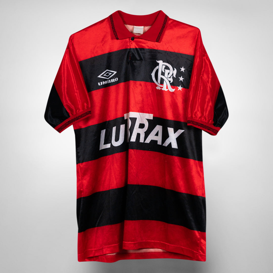 1994 Flamengo Umbro Home Shirt #10 Sávio