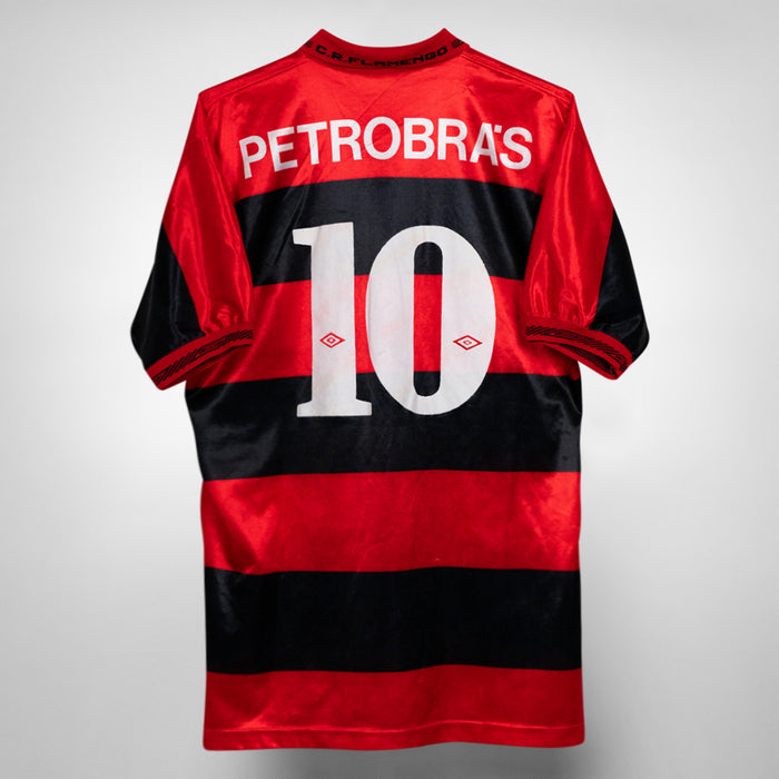 1994 Flamengo Umbro Home Shirt #10 Sávio