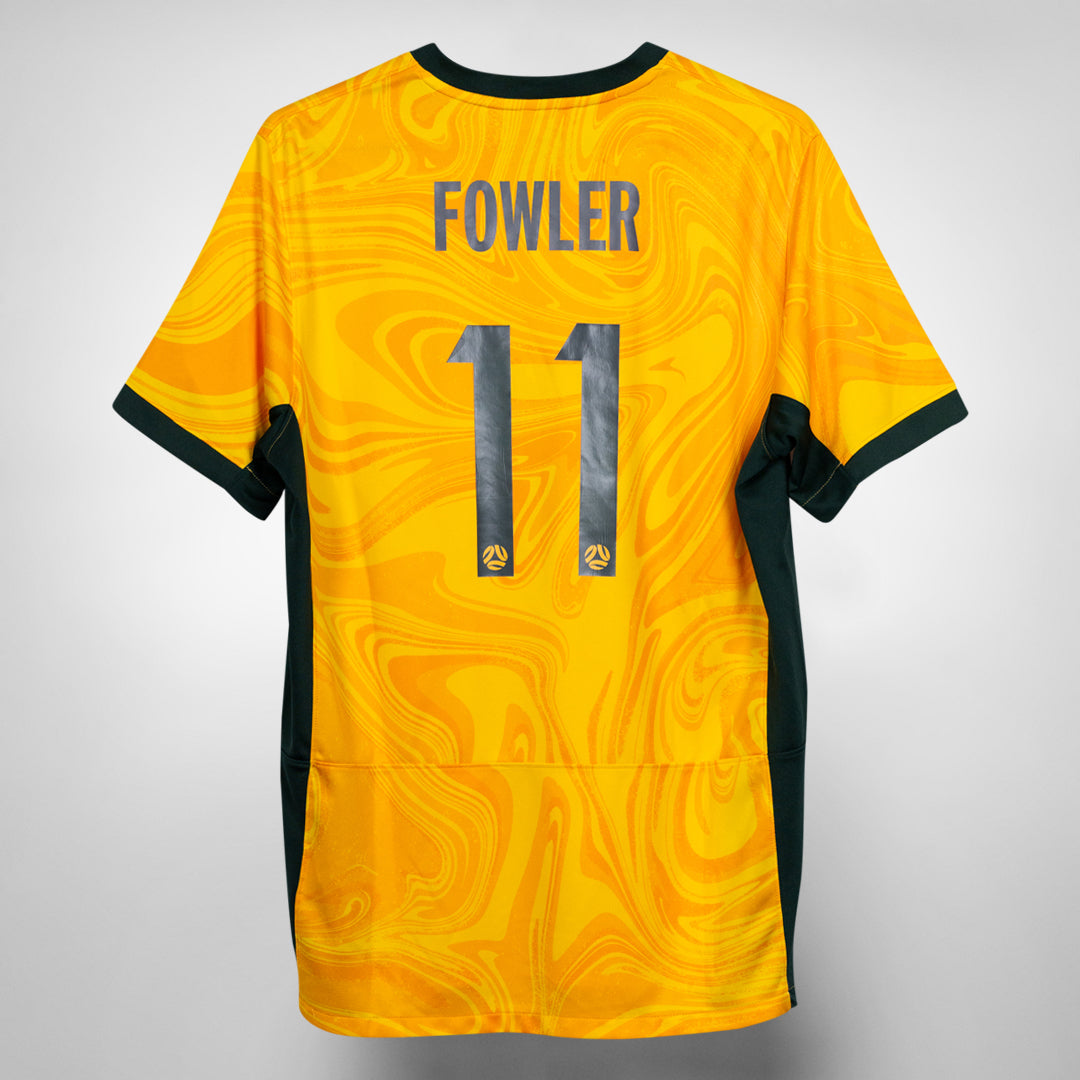 2023-2024 Australia Women Nike Home Shirt #11 Mary Fowler