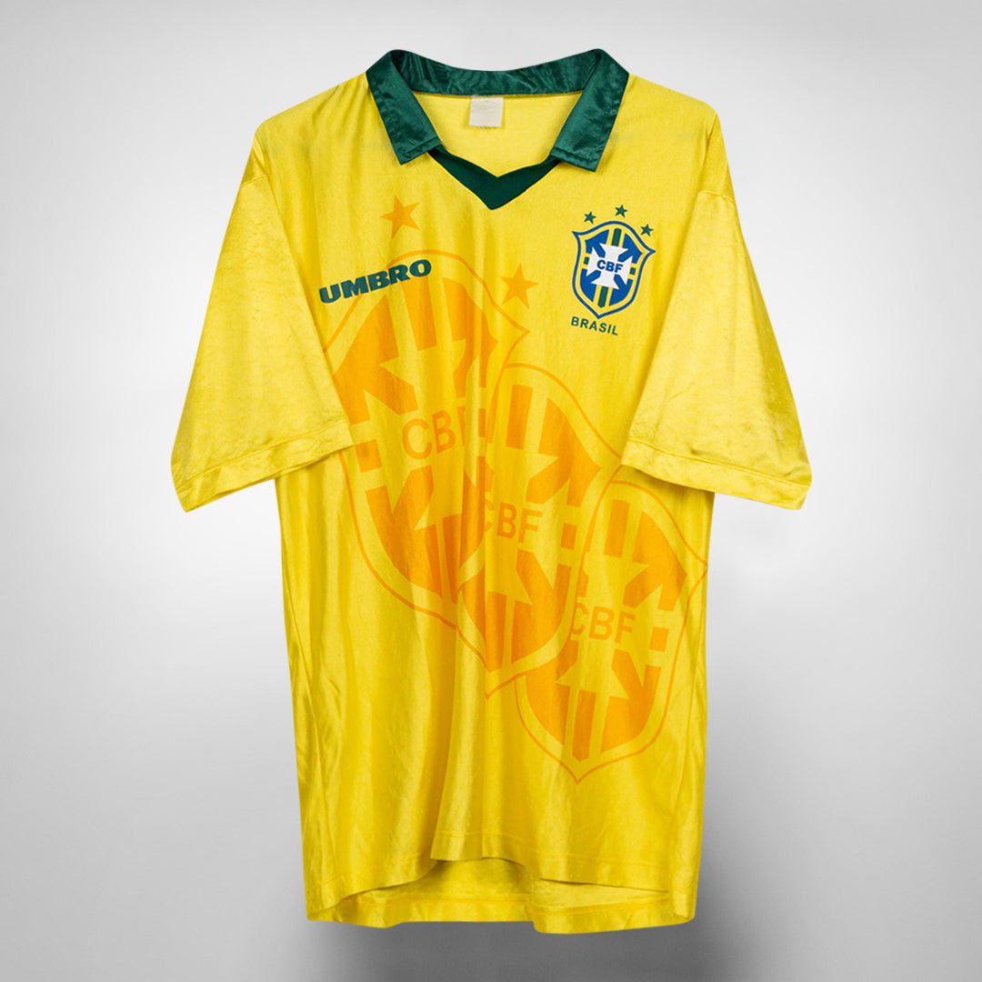 1994 Brazil Umbro Home Shirt