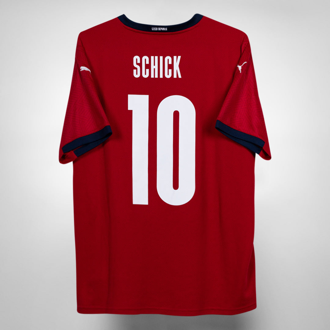 2020 Czech Republic Puma Home Shirt #10 Patrik Schick