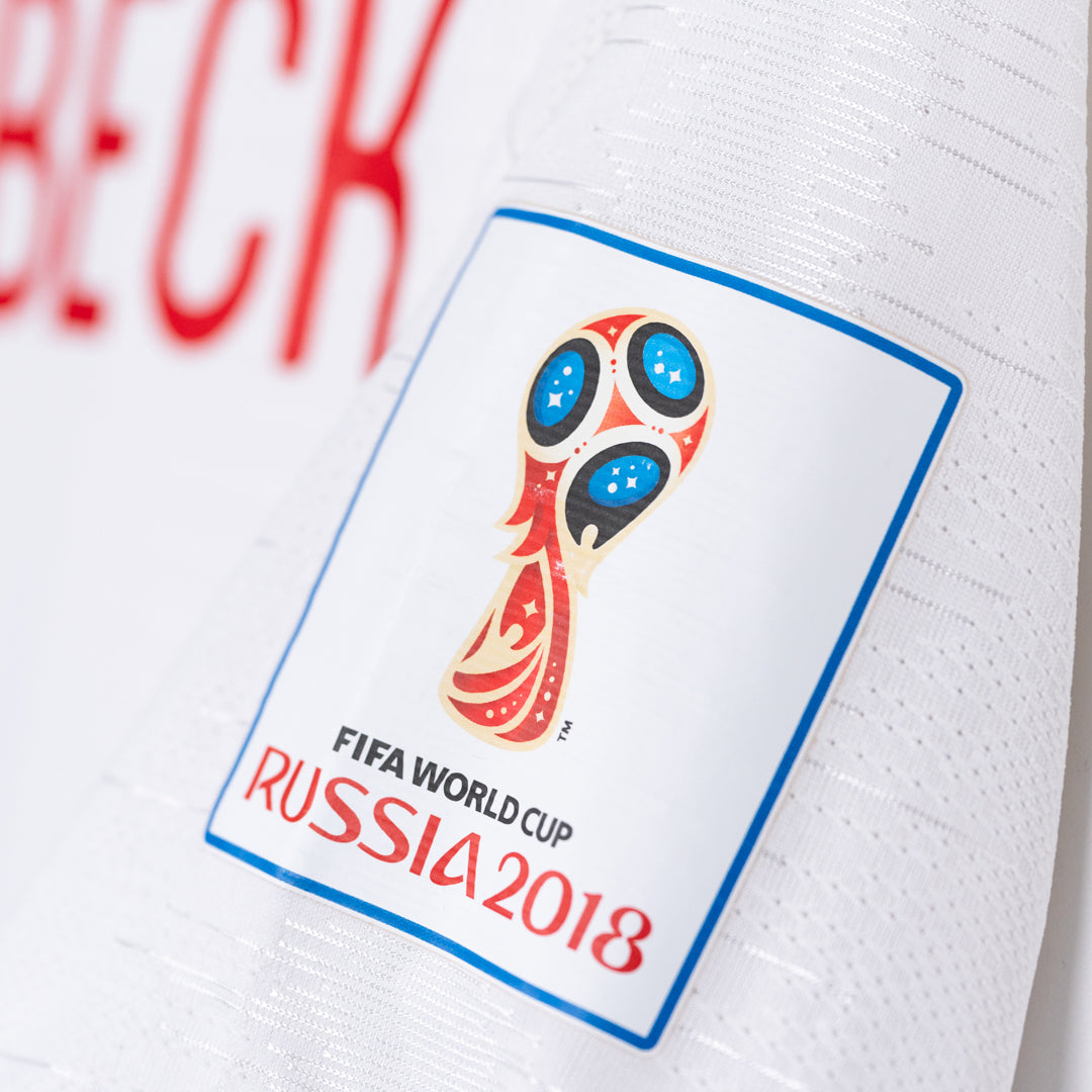 2018 England Nike Player Spec Home Shirt #14 Welbeck