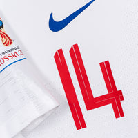 2018 England Nike Player Spec Home Shirt #14 Welbeck