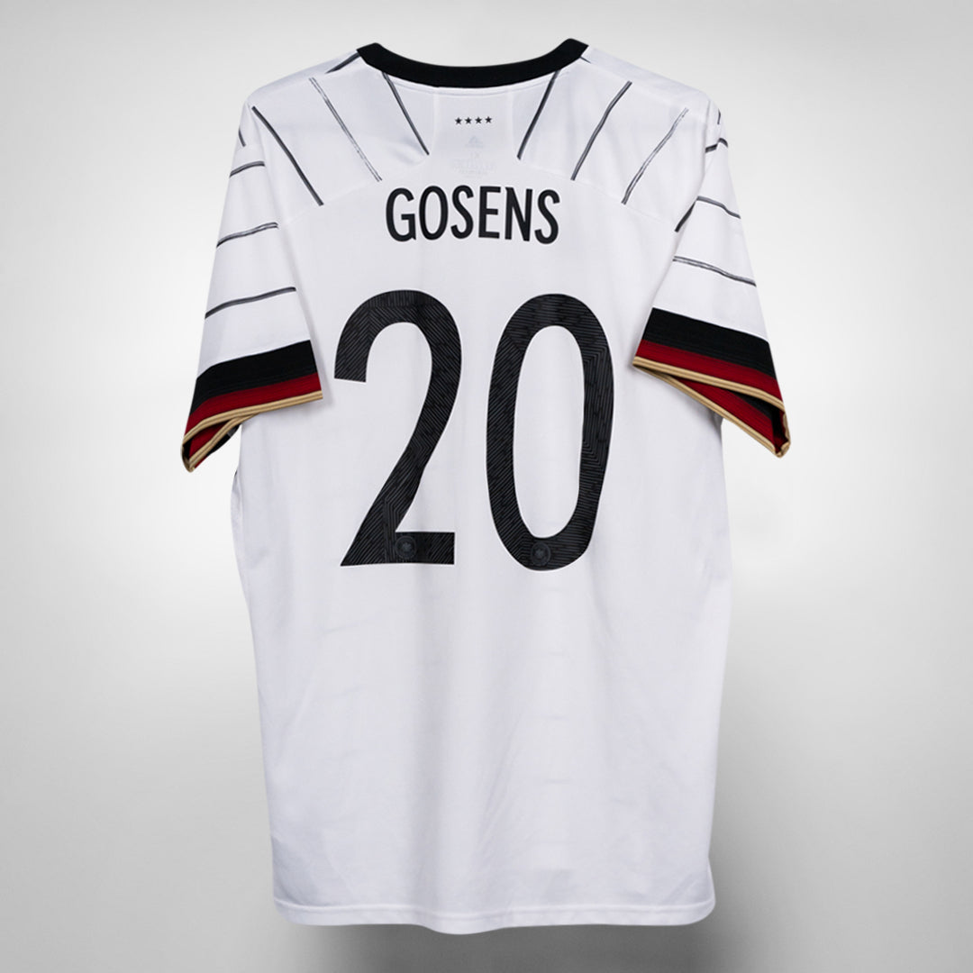 2020 Germany Adidas Home Shirt #20 Gosens