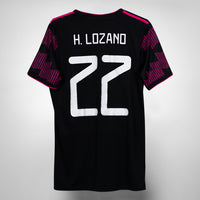 2020-2021 Mexico Adidas Away Shirt #22 Lozano