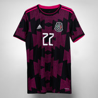 2020-2021 Mexico Adidas Away Shirt #22 Lozano