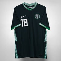 2020 Nigeria Nike Away Shirt #18 Iwobi