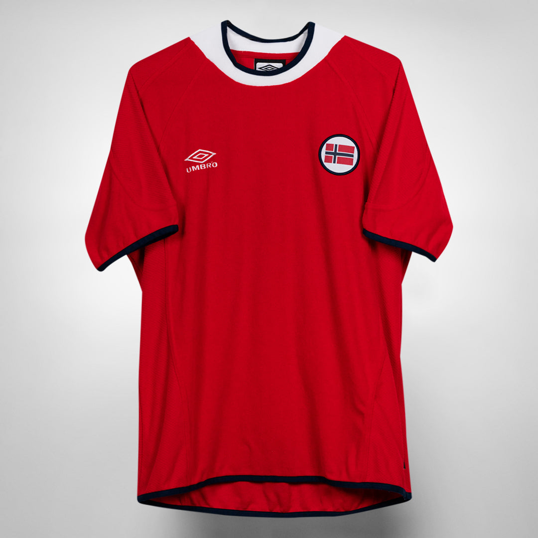 2000 Norway Umbro Home Shirt