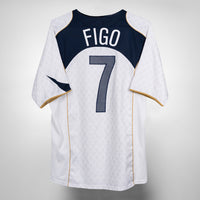 2004 Portugal Nike Away Shirt #7 Figo