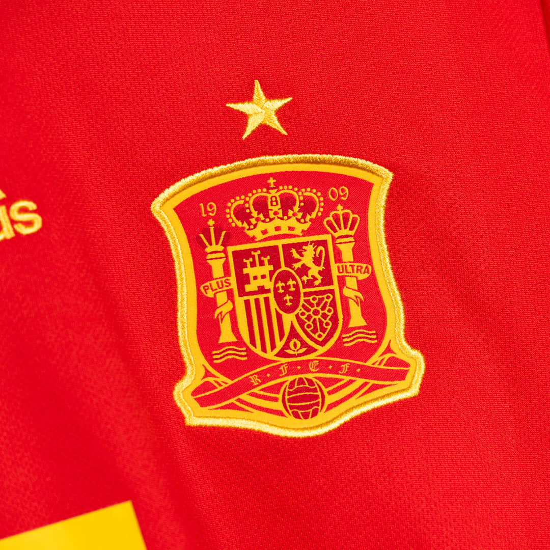 2018 Spain Adidas Home Shirt #7 A. Morata