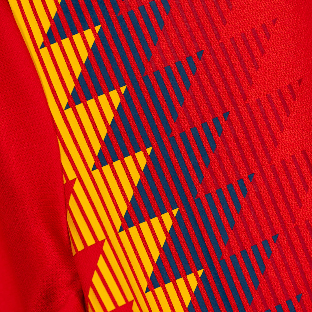 2018 Spain Adidas Home Shirt #7 A. Morata