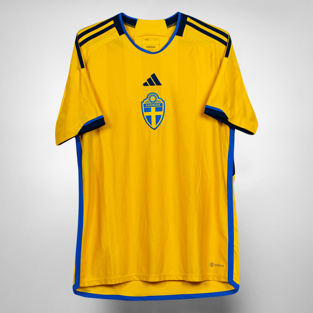 2022 Sweden Adidas Home Shirt