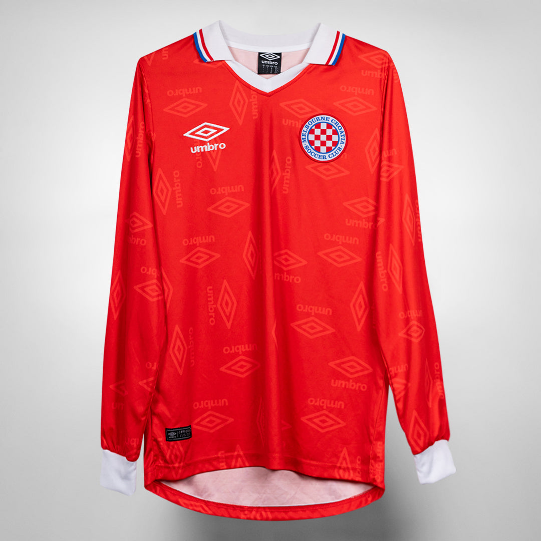 2018 Melbourne Knights Croatia Umbro Reissue Home Shirt