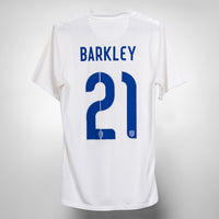 2014 England Nike Home Shirt #21 Ross Barkley