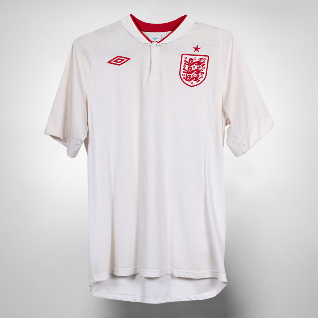 2012 England Umbro Home Shirt