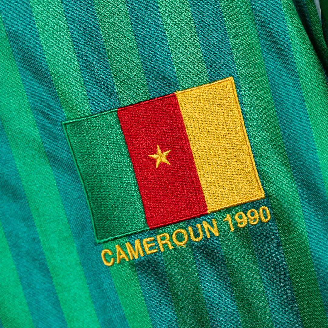 1990 Cameroon Adidas Originals Modern Reproduction Shirt