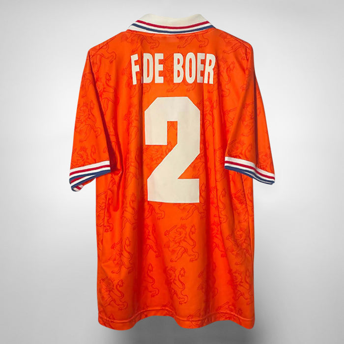 1994-1996 Netherlands Lotto Home Shirt #2 De Boer - Marketplace