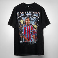 Ronaldinho Vintage Bootleg T-Shirt | Oversized Heavy Tee