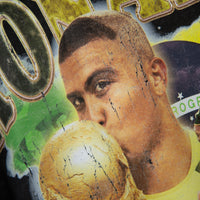 Ronaldo R9 Brazil Vintage Bootleg T-Shirt | Oversized Heavy Tee