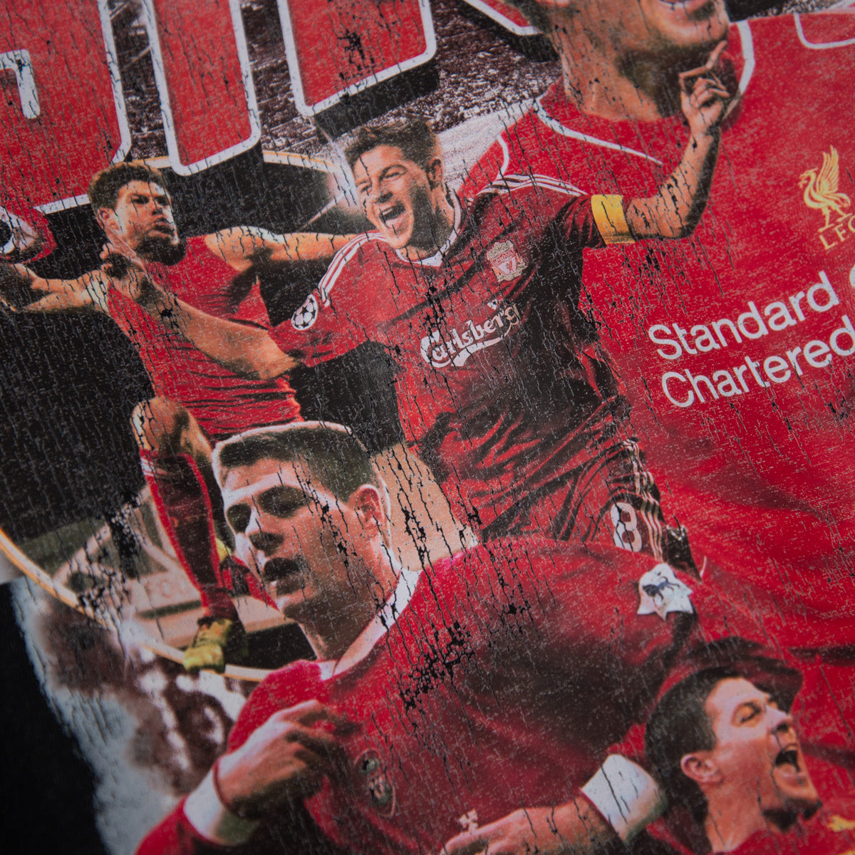 Steven Gerrard Vintage Bootleg T-Shirt | Oversized Heavy Tee