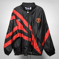 1992-1993 Manchester United Umbro Training Jacket  - Marketplace