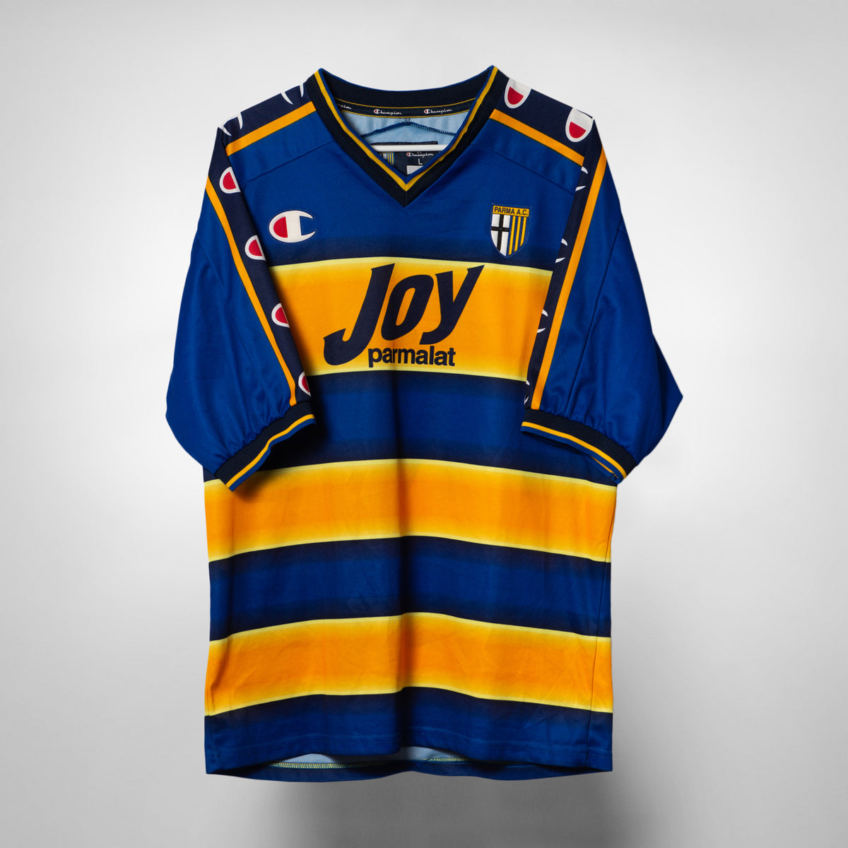 2001-2002 AC Parma Champion Home Shirt #10 Hidetoshi Nakata