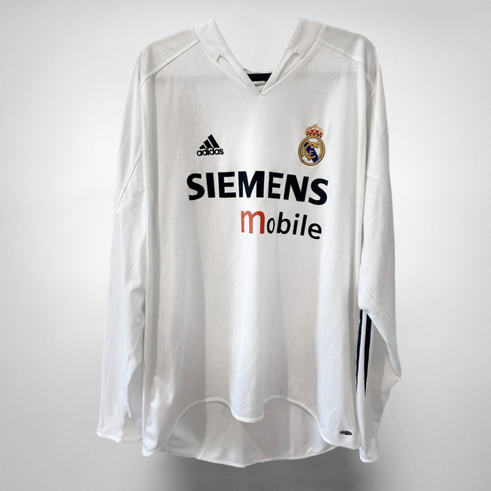 2004-2005 Real Madrid Adidas Home Shirt - Marketplace