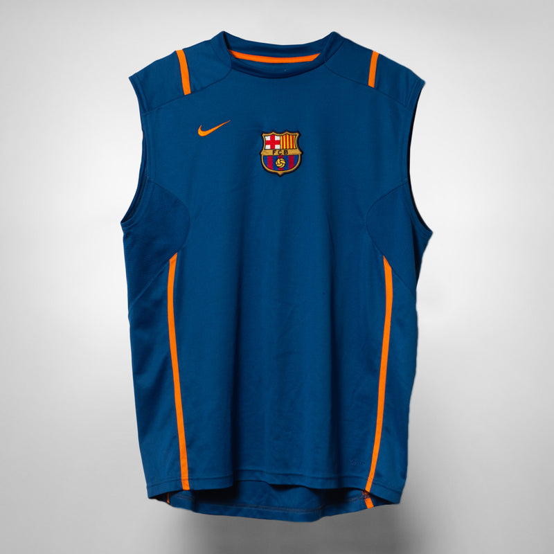 2006-2007 FC Barcelona Nike Training Singlet - Marketplace