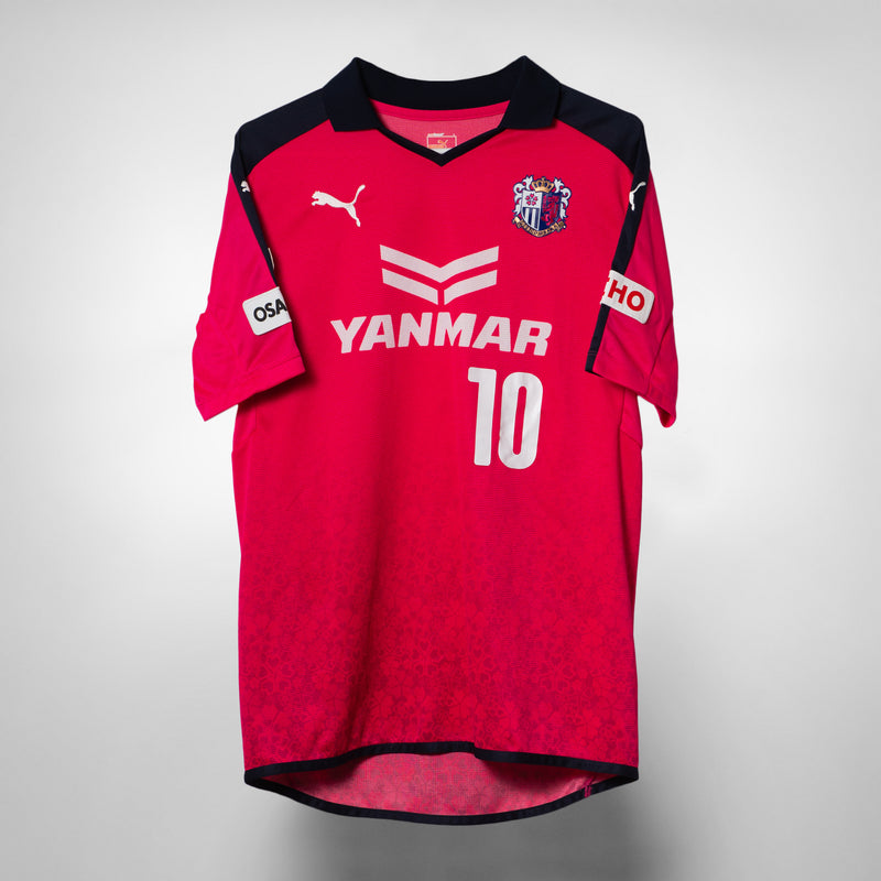 2015-2016 Cerezo Osaka Puma Home Shirt Diego Forlan 10
