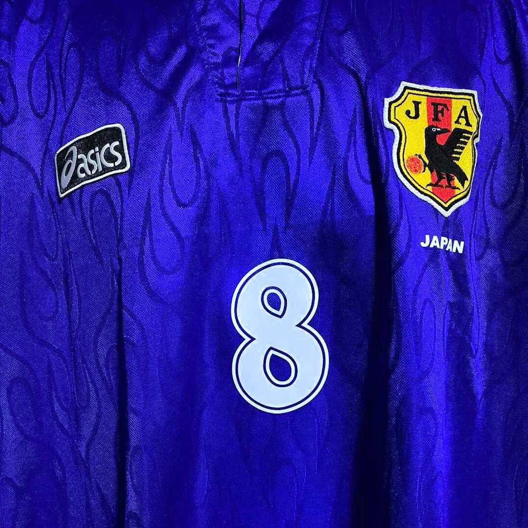 1998 JAPAN Home S/S No.8 NAKATA HIDETOSHI 98 WorldCup JFA jersey