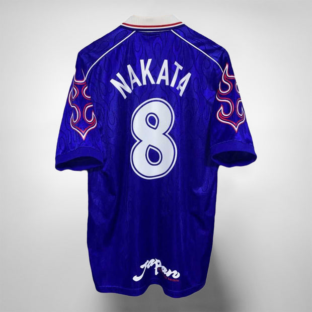 Japan 1998 Home Football Shirt Nakata 8