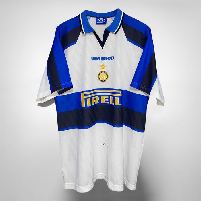 1996-1997 Inter Milan Umbro Away Shirt #8 Paul Ince - Marketplace