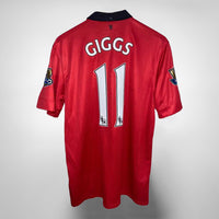 2013-2014 Manchester United Nike Home Shirt #11 Ryan Giggs - Marketplace