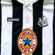 1995-1997 Newcastle United Adidas Home Shirt #14 David Ginola - Marketplace