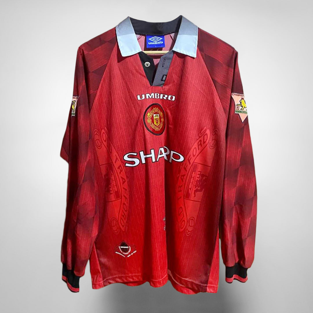 1996-1997 Manchester United Umbro Home Shirt Giggs 11 - Marketplace