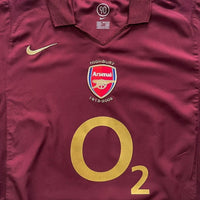 2005-2006 Arsenal Highbury Nike Home Shirt #14 Thierry Henry - Marketplace