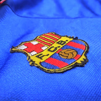 1996-1997 FC Barcelona Kappa Training Jacket - Marketplace