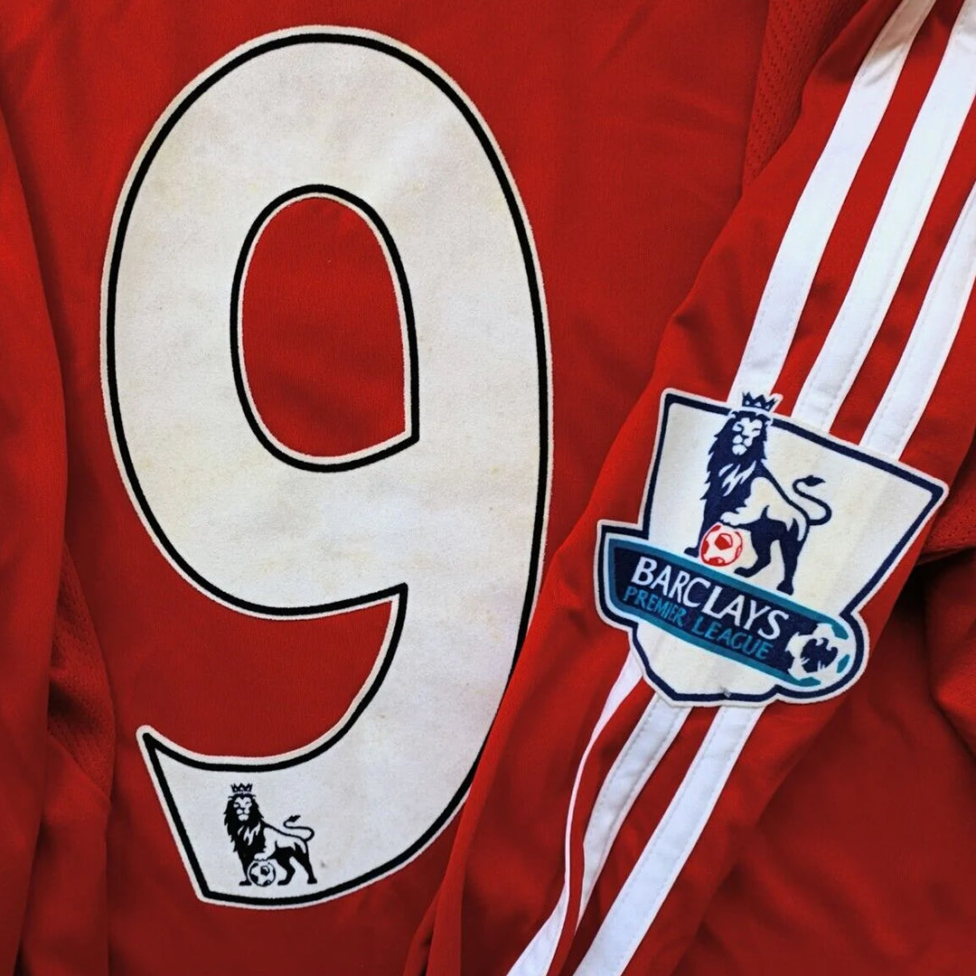2008-2010 Liverpool Adidas Home Shirt #9 Fernando Torres - Marketplace