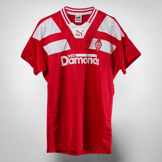 Urawa Red Diamonds Home football shirt 1990 - 1991.